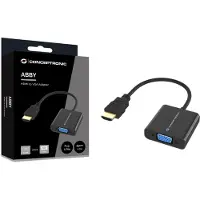 Conceptronic HDMI - VGA Adapteri 1080P Musta 25 cm