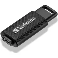 Verbatim – USB Drive 3.2 Gen 1 128GB Retractable USB-C (49459)