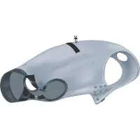 Trixie Protective body for dogs, XS: 25 cm, grey haavasuoja-asu koiralle