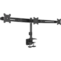 Multibrackets M VESA Desktopmount Triple -pöytäteline kolmelle näytölle 15-24" 8 kg, musta