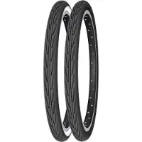 Michelin City'J Clincher Rengas 20", musta 37-451 | 20x1 3/8 2022 Retki- & kaupunkirenkaat
