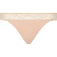 Chantelle Floral Touch Tanga - Beige - 40