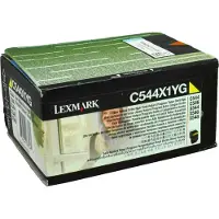 Lexmark PB cartridgeyellow C544 4000page (C544X1YG)