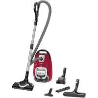 Rowenta RO7473 bagged vacuum cleaner Silence Force Allergy+ Power Air 400 W red-silver 58 dB