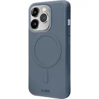 SBS Smooth Blue MagSafe compatible soft case, iPhone 14 Pro standard