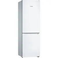 Bosch Serie 2, Jääkaappipakastin, 186 x 60 cm, Valkoinen, Total No Frost, KGN36NWEA