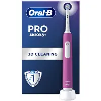 Oral-B Pro Junior Purple Electric Toothbrush For Ages 6+