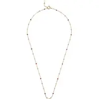 Enamel Copenhagen Necklace, Lola - Gold - ONE SIZE