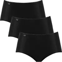 Sloggi 24/7 Microfibre Midi C3P - Black - 40