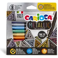 Carioca Metallic Fine 8kpl huopatussi