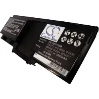 123accu Dell Latitude XT latitude XT2 akku 3600mAh / 39.96Wh mAh - Musta