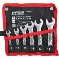 AWTOOLS Jakoavain AW40120; 8-19 mm; 6 kpl.
