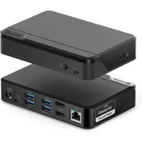 Alogic USB-C and USB 3.0 Dual Display Full HD Docking Station w. 85W PD
