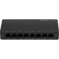 Lanberg 8-porttinen Kytkin 100/1000 Mbps V12
