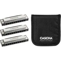 Cascha HH 2341 Blues Pack 3 Diatoninen huuliharppu