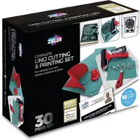 Zieler Linoleum Prints. Starter set 30 piece