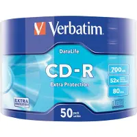 Extra Protection CD-R 700MB/80min, 52x, spindle, 50kpl