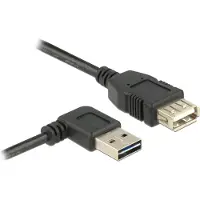 DeLOCK – Extension cable EASY-USB 2.0 Type-A male angled left / right > USB 2.0 Type-A female 2 m (83552)