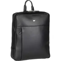 Braun Büffel Golf 2.0 Arkireppu Nahka 41 cm Kannettavan tietokoneen taskun syvyys Musta