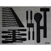 VAR Spanners/screwdrivers/hooks/hammer Työkalusarja