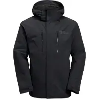 Jack Wolfskin Ulkoilutakki 'JASPER' musta