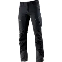 Lundhags Makke Ms Pant Short, vaellushousut, miesten, musta
