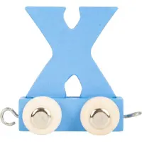 Small Foot - Wooden Letter Train Color - X