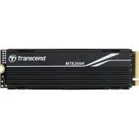 Transcend 2 TB 250H M.2 SSD 2280, PCIE 4X4, 3D TLC, WITH DRAM (METAL HEATSINK) (TS2TMTE250H)