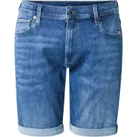 G-Star 3301 Slim Denim Shorts - Medium blue - Men