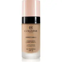 Collistar Make-Up Impeccabile Long Wear Foundation Spf 15 Nestemäinen meikkivoide 30 ml Sabbia Dorata