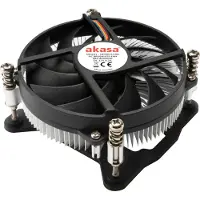 Akasa Kompakti LGA115x -prosessorijäähdytin, musta