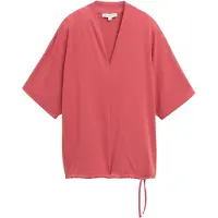Tom Tailor Cupro V-neck Lyhythihainen T-paita