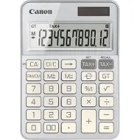 Canon KS-125KB -pöytälaskin, 12-numeroinen, hopea