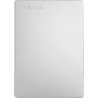 Toshiba Canvio Slim, 2 TB, 2.5", 3.2 Gen 1 (3.1 Gen 1), Hopea