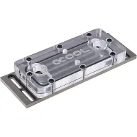 Alphacool D-RAM Cooler X4 Universal, Plexi - musta nikkeli muistiblokki