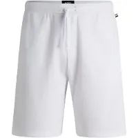BOSS for man. 50535884 White mesh pyjama shorts (XL), Homewear, Cotton