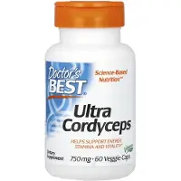 Doctors Best Ultra Cordyceps, 750 mg - 60 kapselia
