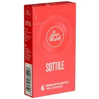 Love Match Kondomit Sottile, 6 kpl.