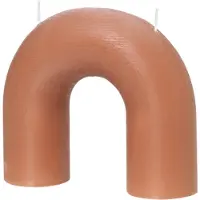 Broste Copenhagen - Bend Kynttilä 14,5 cm Tan