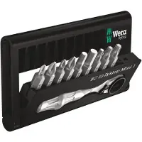 Wera Hylsysarja Bit-Check BR9; 10 kpl.
