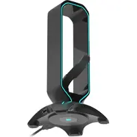 Genesis Headset Stand with Mouse Bungee Vanad 500