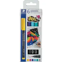 Staedtler Universal pen Lumocolor F per 6pcs
