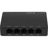 Lanberg 5-porttinen Kytkin 100/1000 Mbps V12