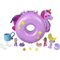 Polly Pocket Sparkle Cove Adventure Unicorn Floatie Compact - Multi/patterned - ONE SIZE