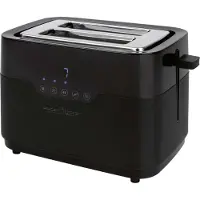 Clatronic PC-TA 1244 toaster, toaster (black/black (matt))