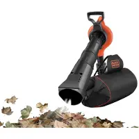 Black & Decker BLACK+DECKER BEBLV290-QS 3-in-1 sähkökäyttöinen lehtipuhallin, imuri ja silppuri 2900 W