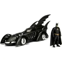 Simba DC Comics Batman Forever Batmovil metalliauto + hahmo setti
