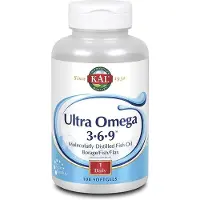 Kal Ultra Omega 3-6-9 Essential Fatty Acid Kapselit 100 Yksiköt