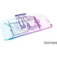 Alphacool Eisblock Aurora Acryl GPX-A Radeon RX 6800/6800XT Gaming X Trio -näytönohjainblokki