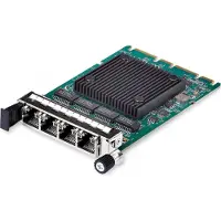 StarTech.com 4-Port RJ45 Gigabit OCP 3.0 Server Network Card w/Intel I350 SFF 4C+/PCIe 3.0/PXE/VLAN 3-Speed Ethernet NIC